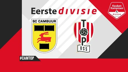 SC Cambuur vs TOP Oss