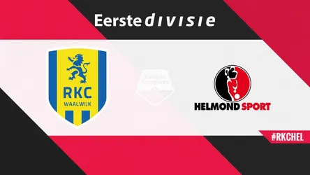 RKC Waalwijk vs Helmond Sport